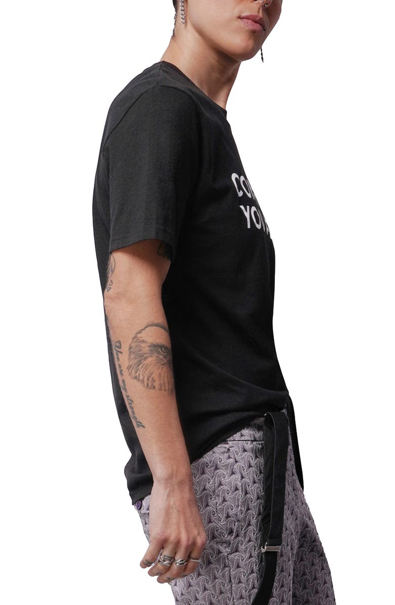 WILDFANG The Come As You Are Tee, Alternate, color, Come As You Are Black