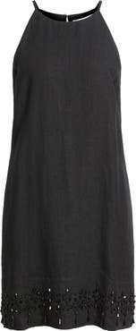 Tommy Bahama Two Palms Beaded Sleeveless Dress