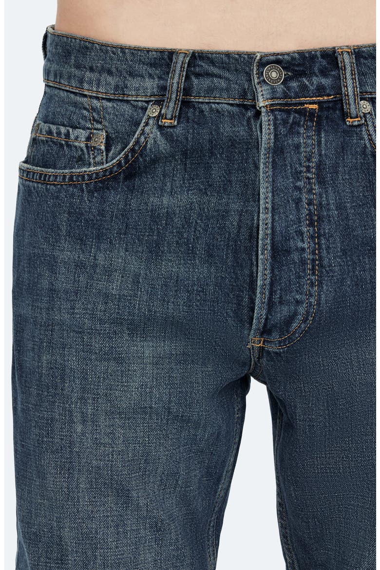 Slim Straight Leg Jeans, Alternate, color, DARK INDIGO