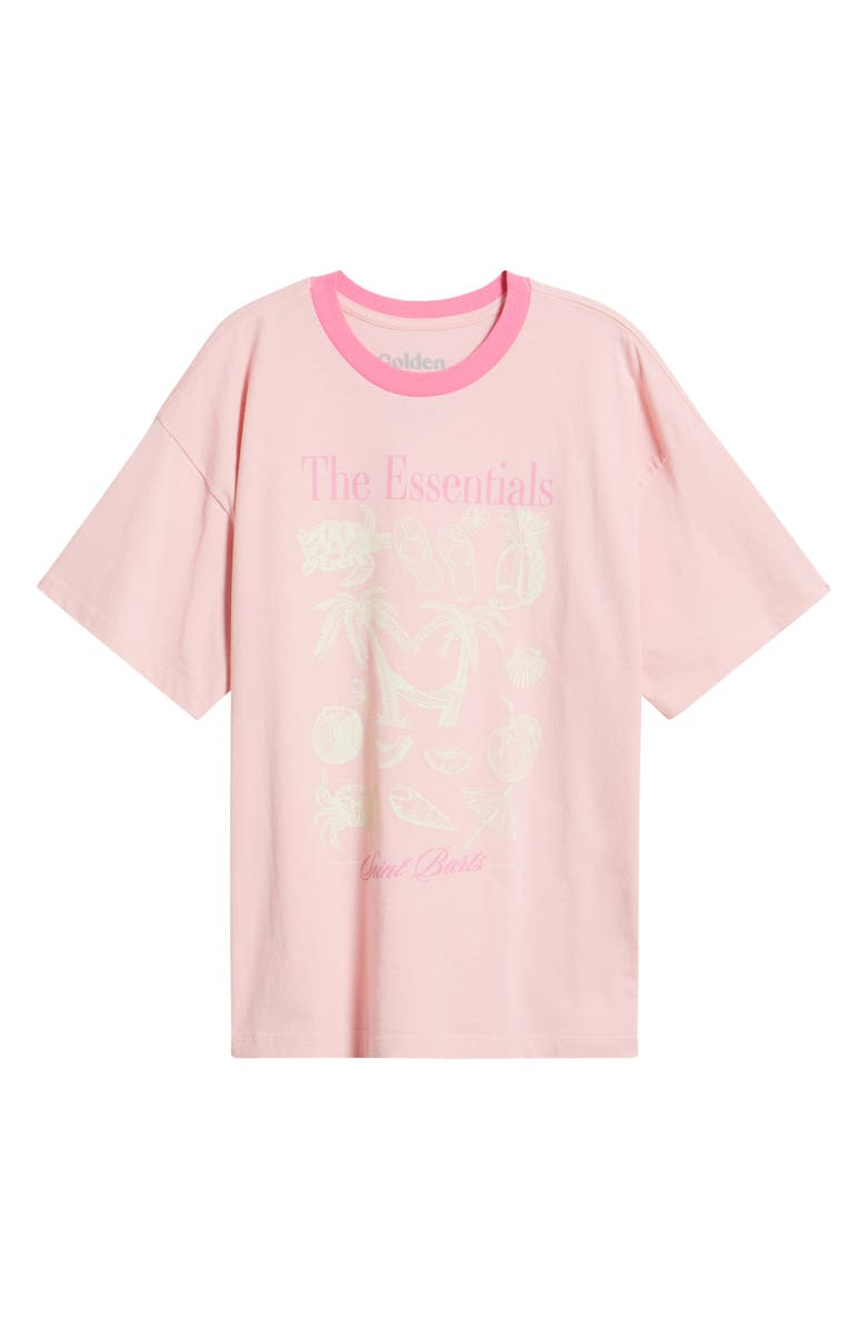 GOLDEN HOUR The Essentials St. Barts Graphic T-Shirt, Alternate, color, Pink Cosmos/ Candy Pink