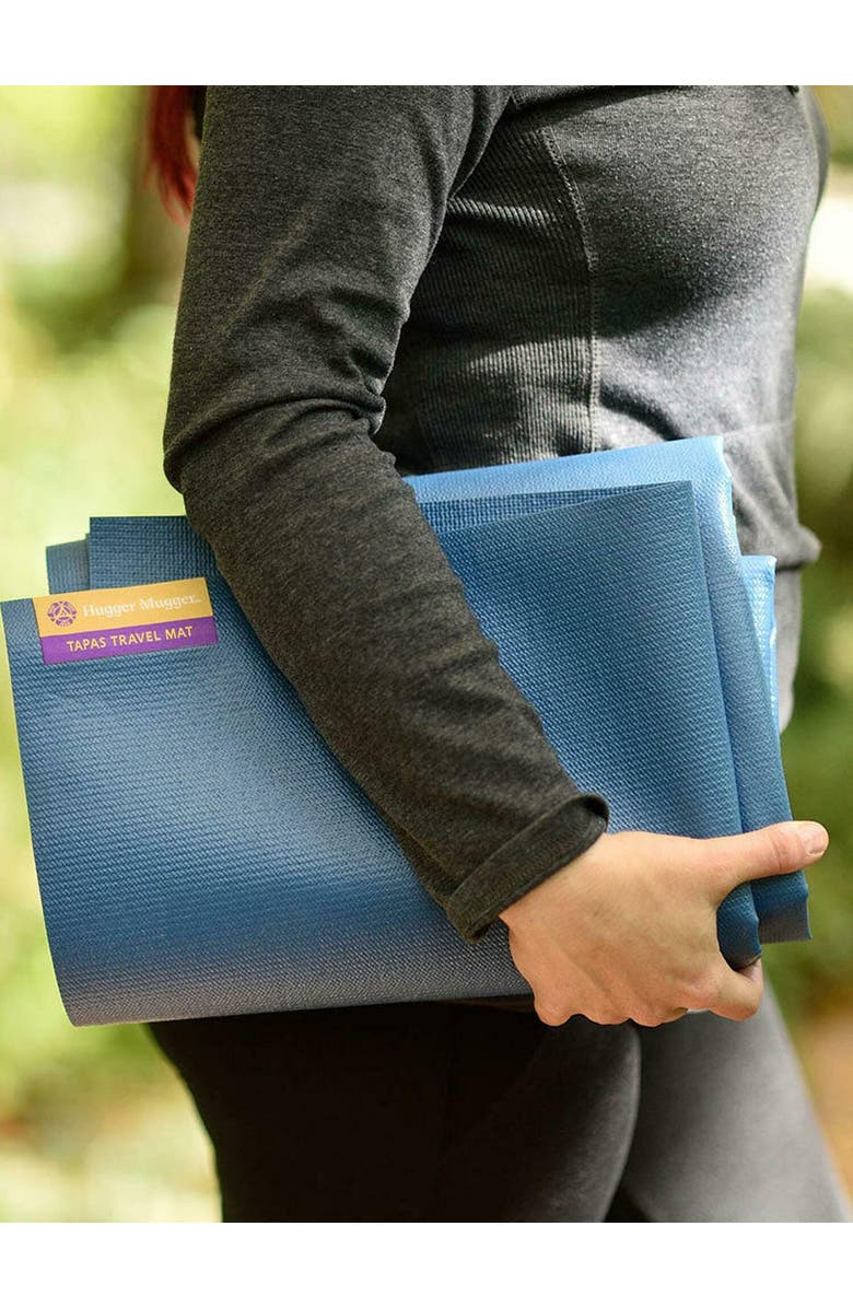 Hugger Mugger Tapas<sup>®</sup> Travel Yoga Mat, Alternate, color, Graphite