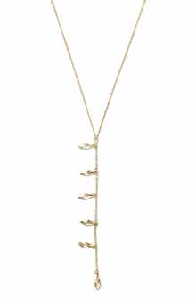 ARGENTO VIVO Diamond Cut Shaky Y-Necklace