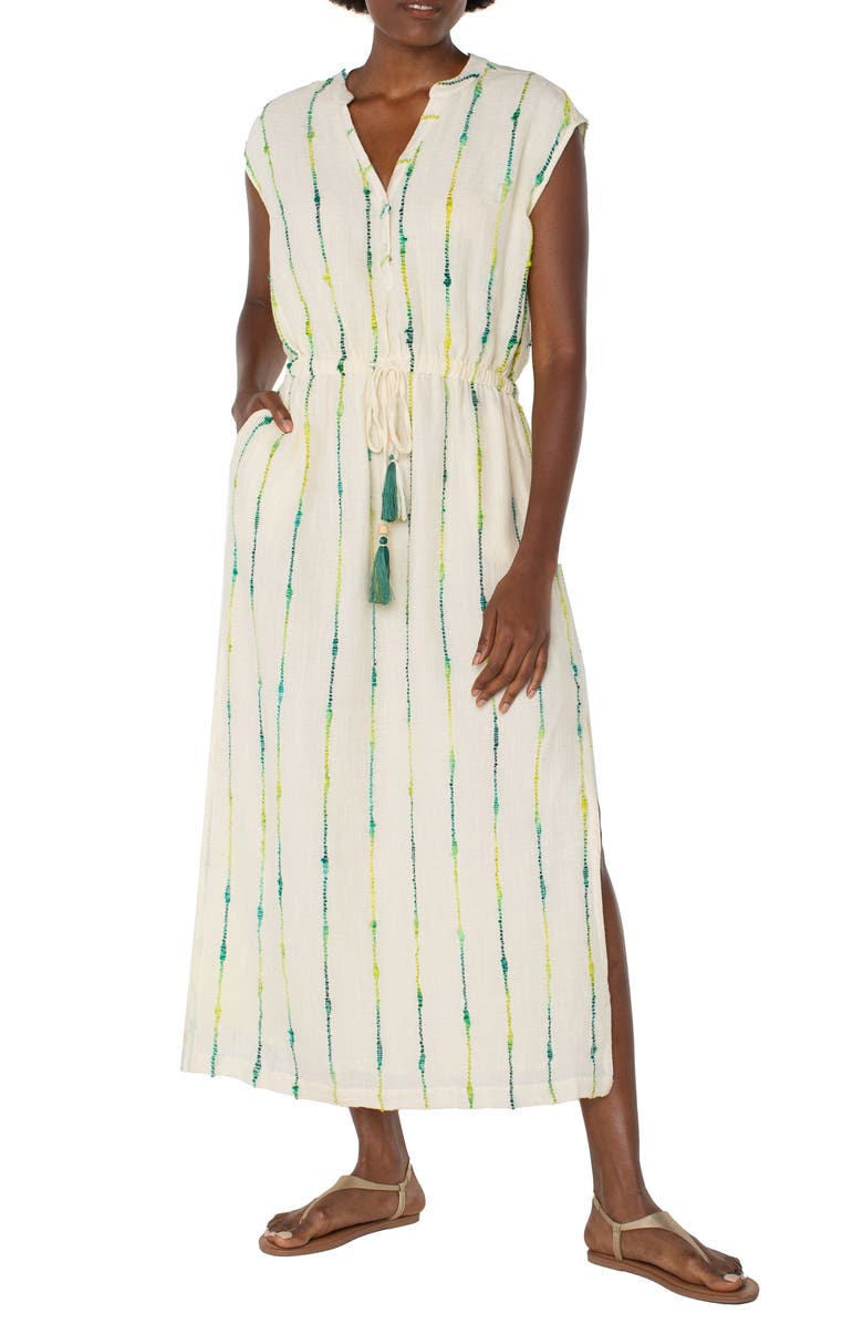 Liverpool Los Angeles Dolman Sleeve Midi Dress, Main, color, 