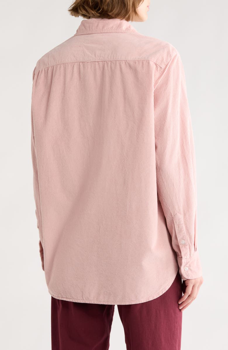Frank & Eileen Barry Tailored Fit Corduroy Button-Up Shirt, Alternate, color, Dusty Pink Corduroy