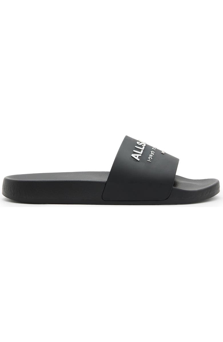 AllSaints Underground Slide Sandal, Alternate, color,