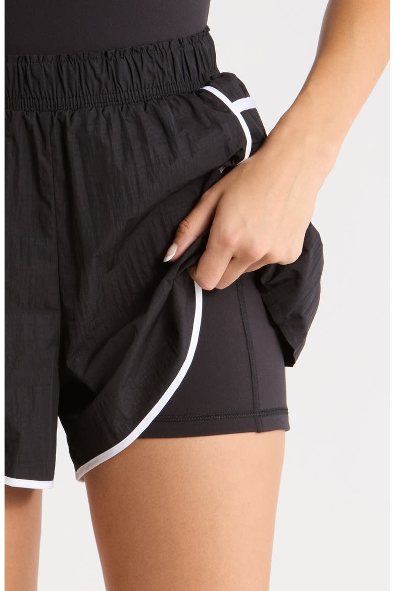 Radiant Romper, Alternate, color, BLACK-WHITE