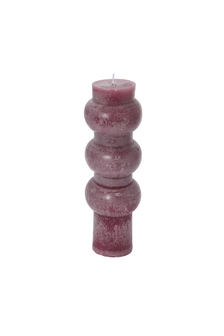 Unscented  Pillar Candle, Main, color, Purple