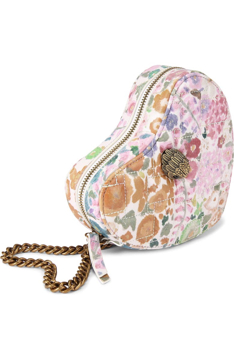 Kurt Geiger London Kensington Heart Crossbody Bag, Alternate, color, Floral Multi