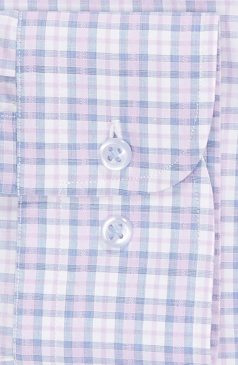 1901 Trim Fit Plaid Dress Shirt, Alternate, color, 