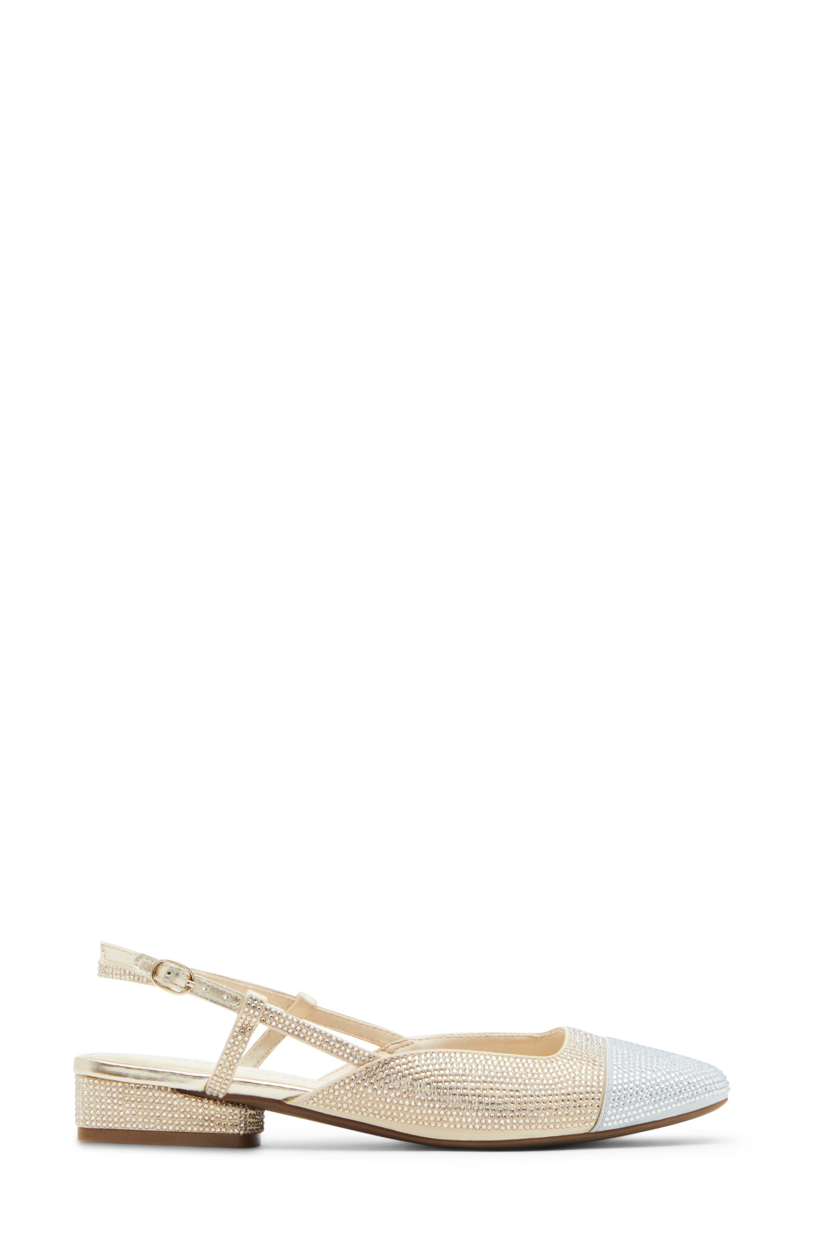 Anne Klein Cindy Slingback Cap Toe Pump, Alternate, color, 