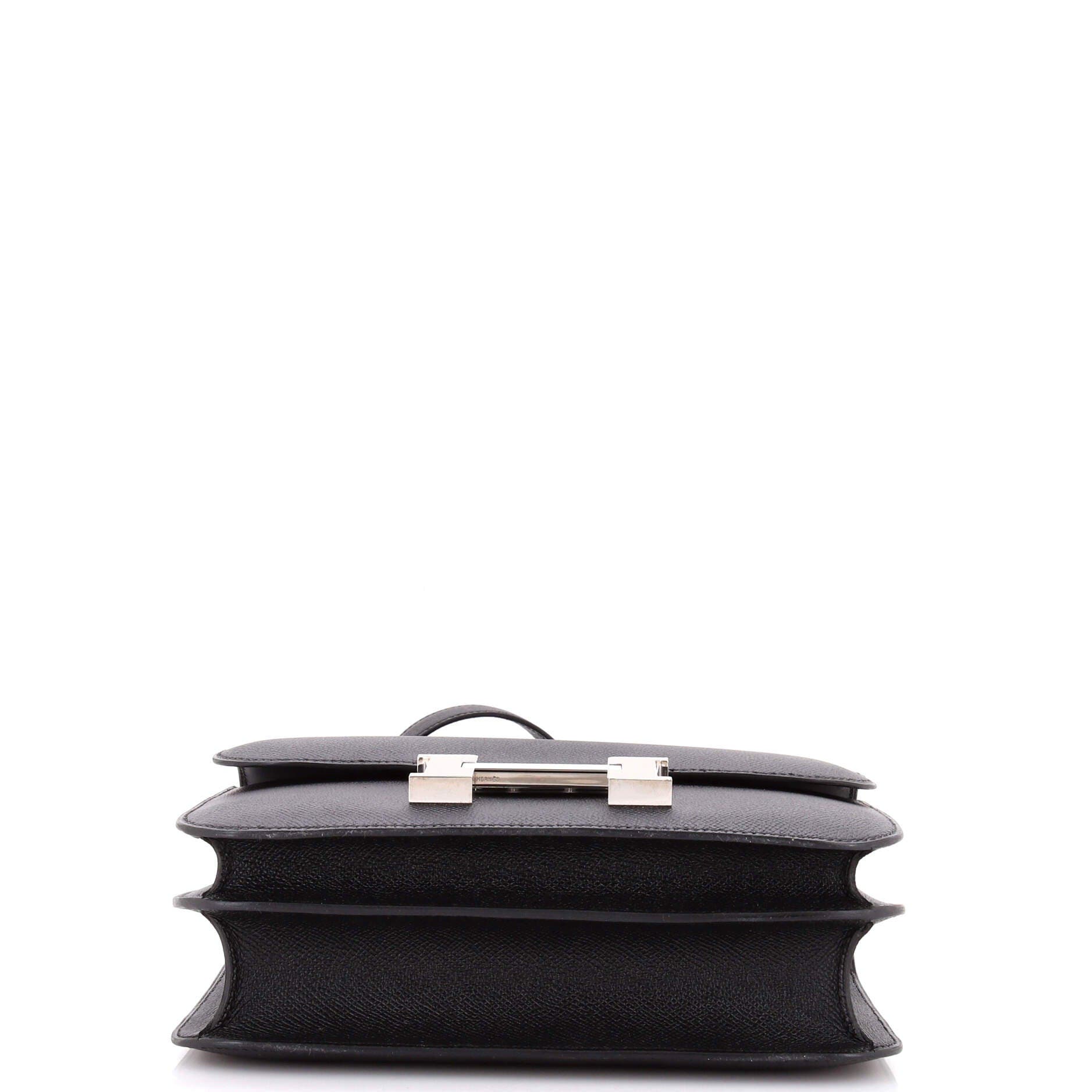 Pre-Owned Hermes Constance Bag Epsom 24, Alternate, color, Noir