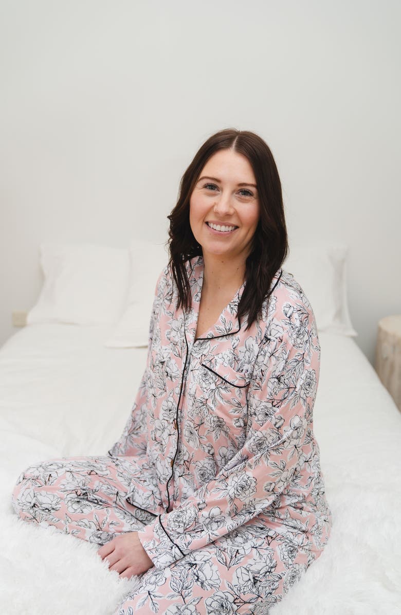 Laree + Co Allie Women's Luxe Lounge Set, Alternate, color, Floral