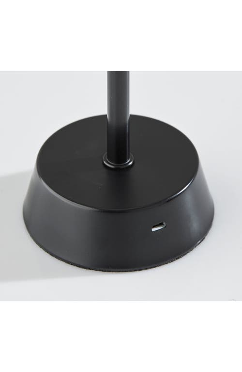 Adesso Lighting Bobby Cordless Led Table Lamp In Black