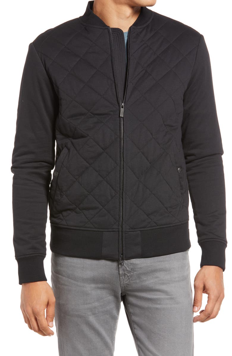 Good Man Brand Mayfair Quilted Bomber Jacket, Alternate, color, 