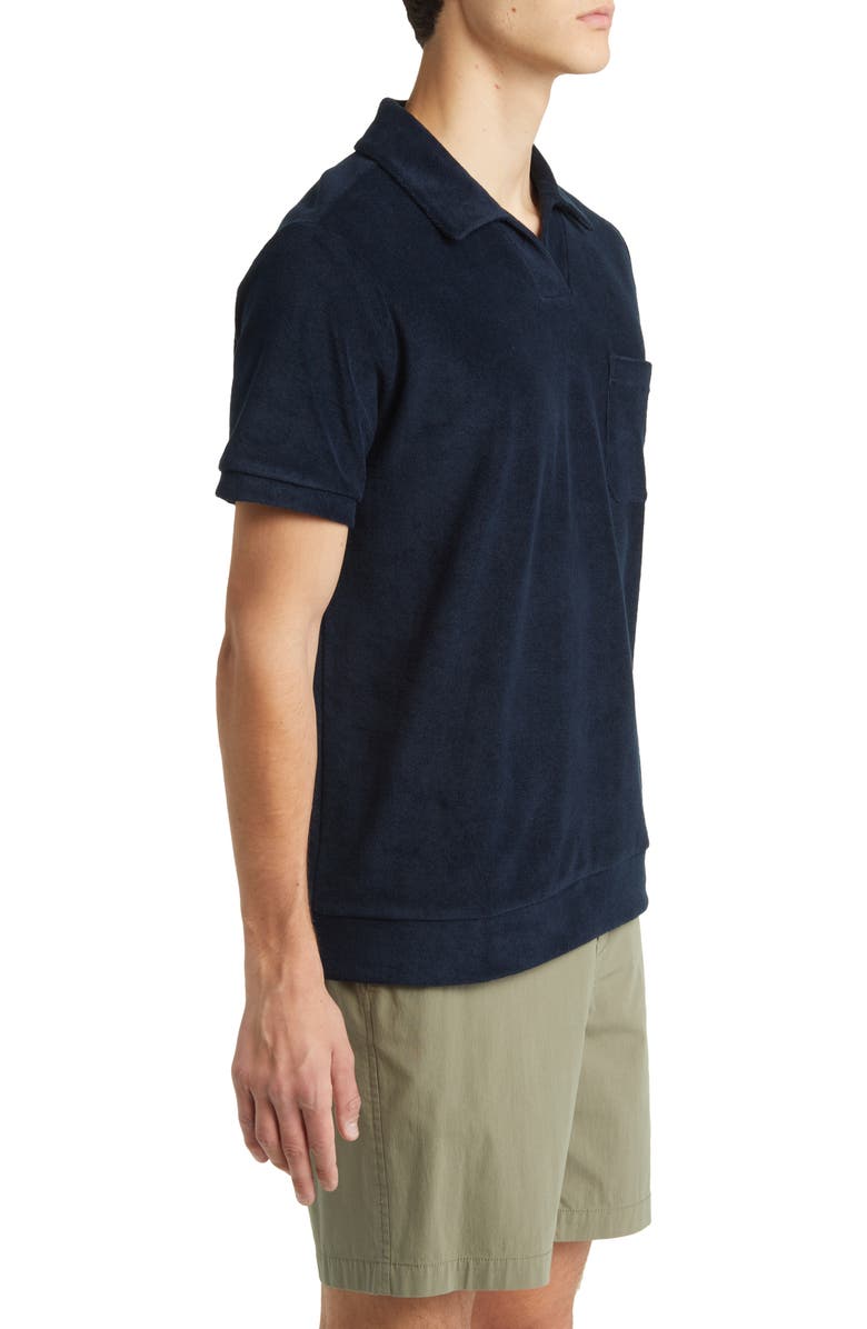 A.P.C. Agustino Cotton French Terry Polo, Alternate, color, 