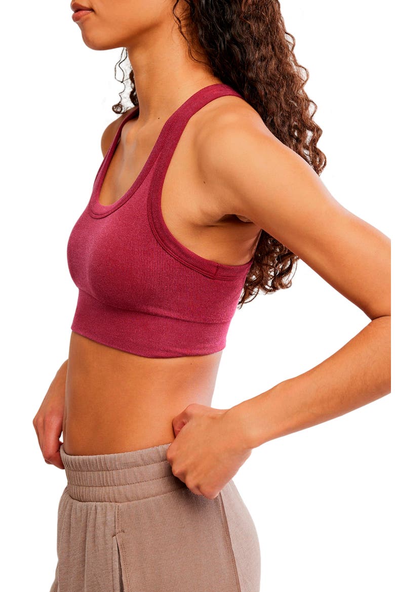 FP Movement Go To Sports Bra, Alternate, color, WASHED BRICK