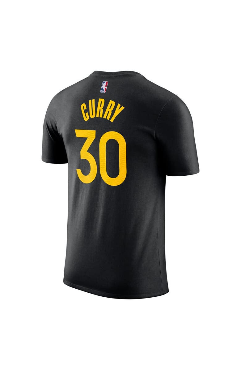 Jordan Brand Men's Jordan Brand Stephen Curry Black Golden State Warriors Statement Edition Name & Number T-Shirt, Alternate, color, Black