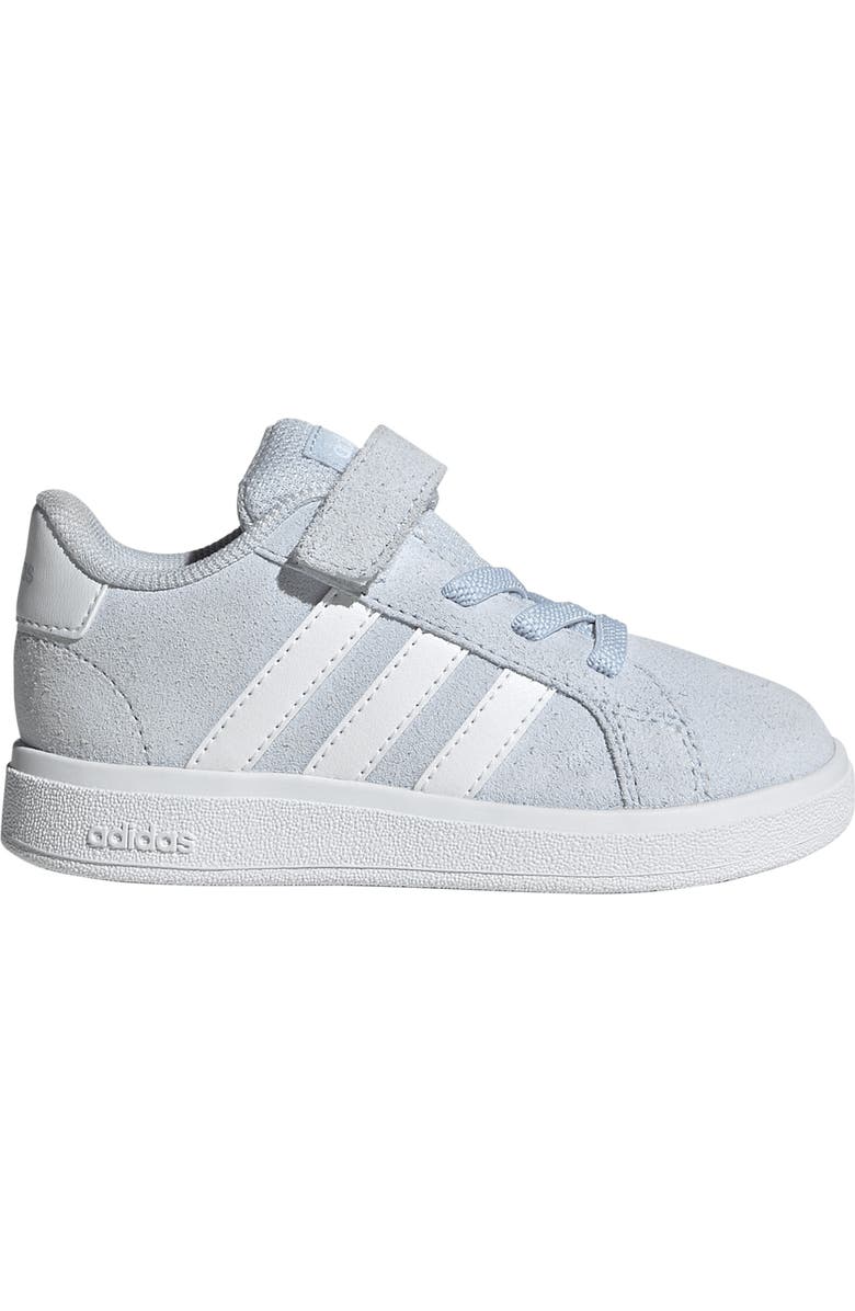 adidas Kids' Grand Court 2.0 Sneaker, Alternate, color, Crystal Sky/ Footwear White