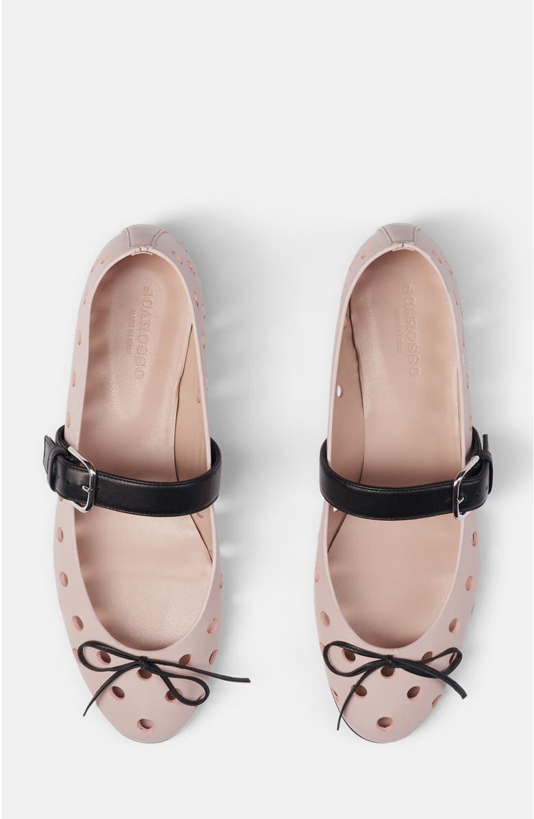SCAROSSO Marion Ballerinas, Alternate, color, Antique Pink - Calf
