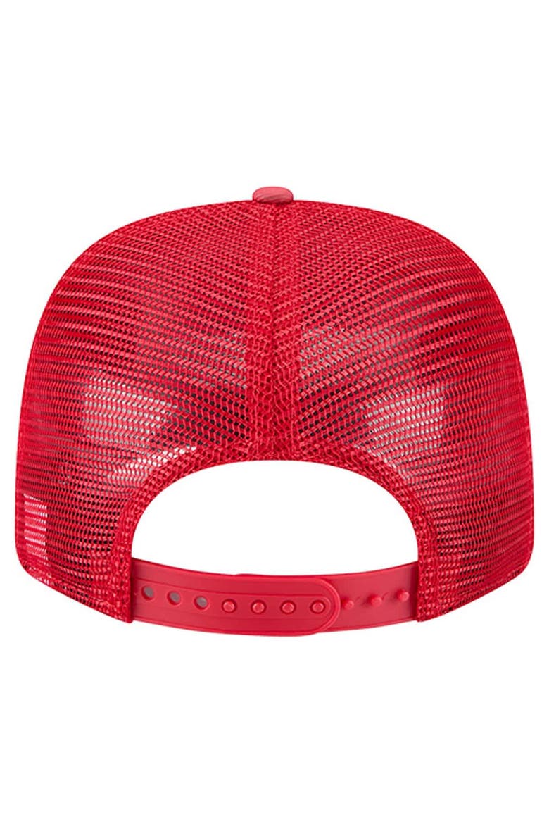 Men's New Era Denim/Red Philadelphia Phillies Aztec Denim 9SEVENTY Adjustable Hat, Alternate, color, Denim