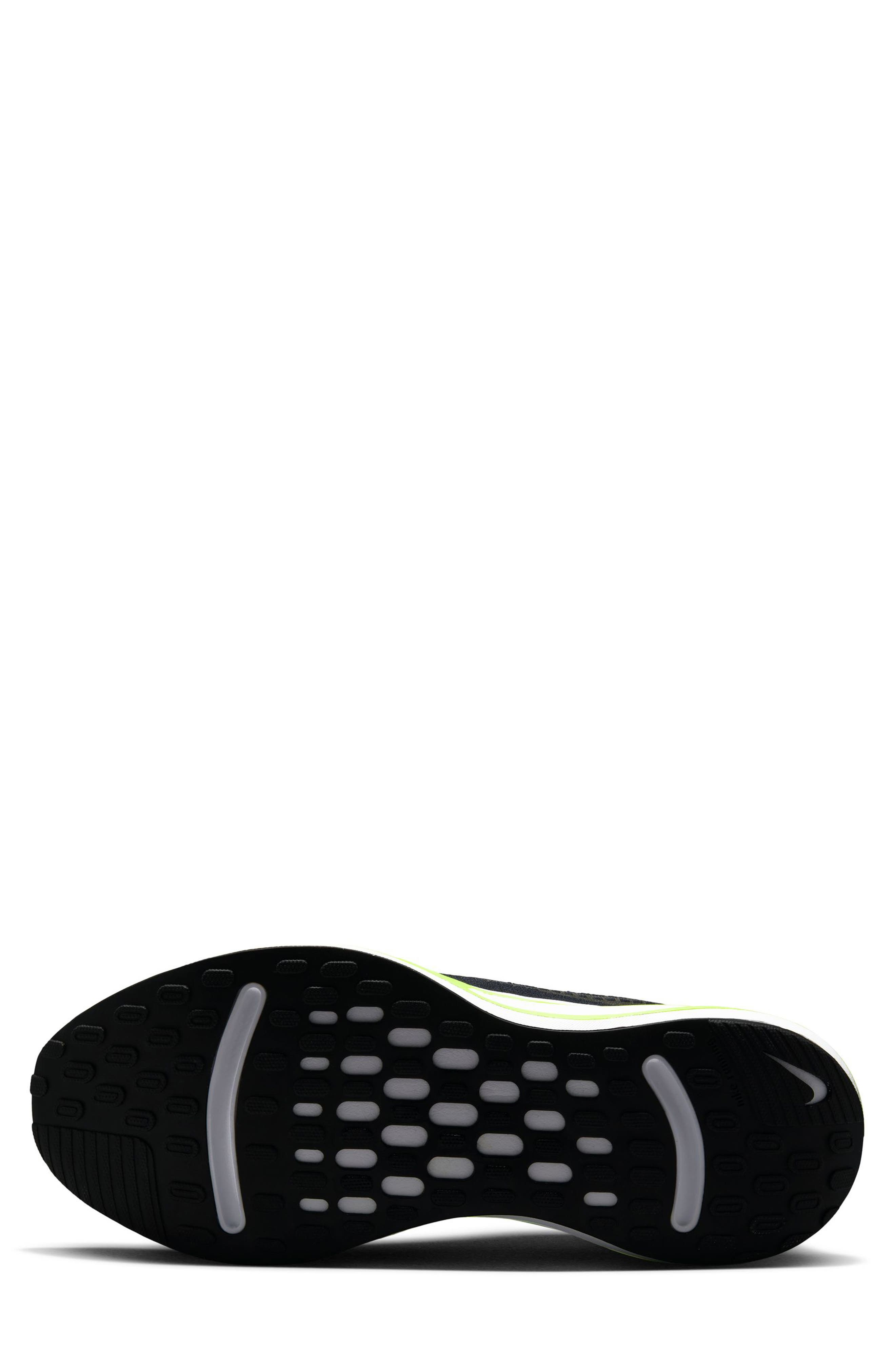 Nike Journey Road Runner Sneaker, Alternate, color, Black/ White/ Wolf Grey/ Volt