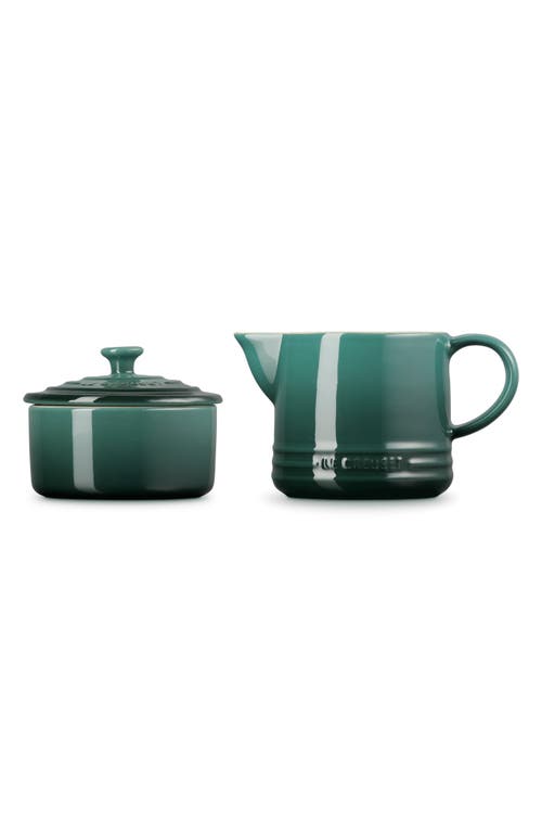 Le Creuset Stoneware Cream & Sugar Set In Artichaut