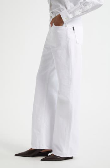 VIP【関税送料無料】希少 Haikure Optical white Korea jeans Haikure Korea High Waist Straight Leg Jeans | Nordstrom