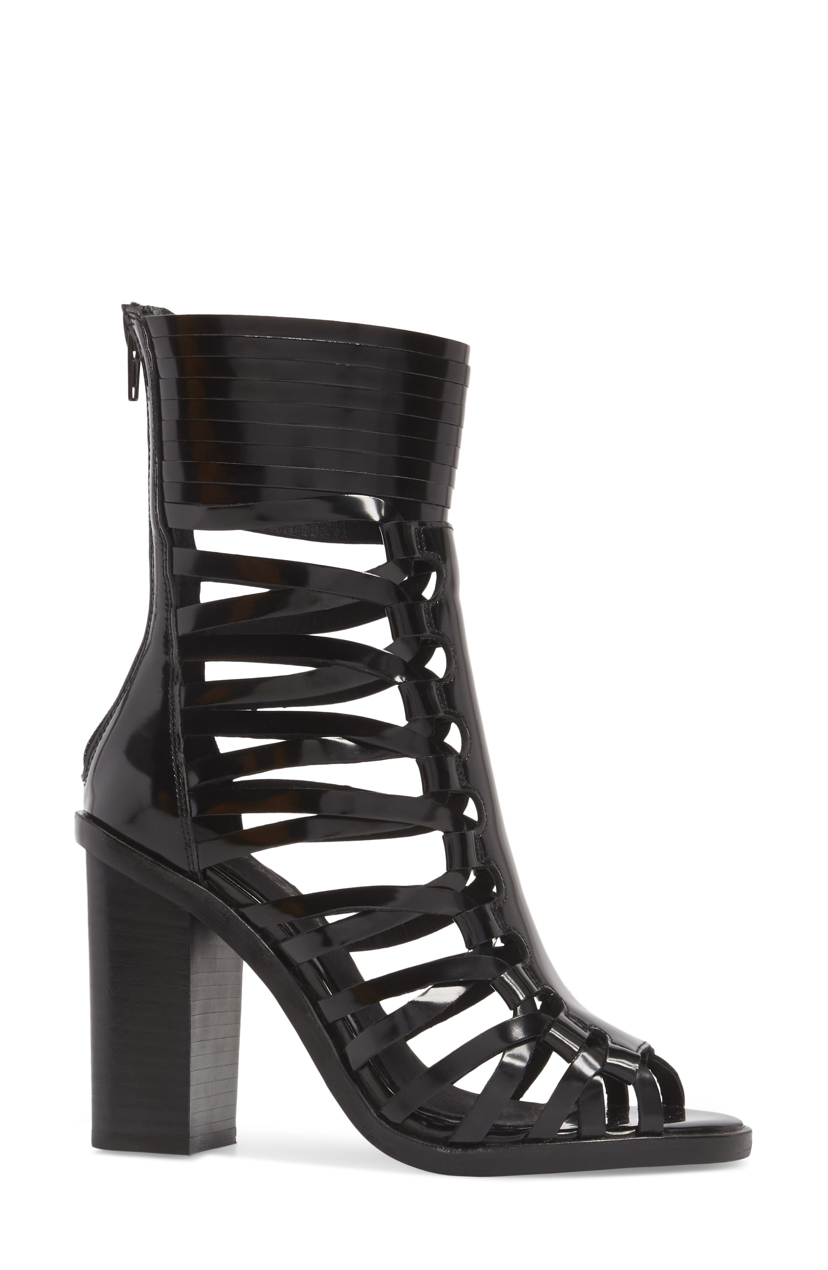 Jeffrey Campbell Deportivo Strappy Bootie, Alternate, color, 