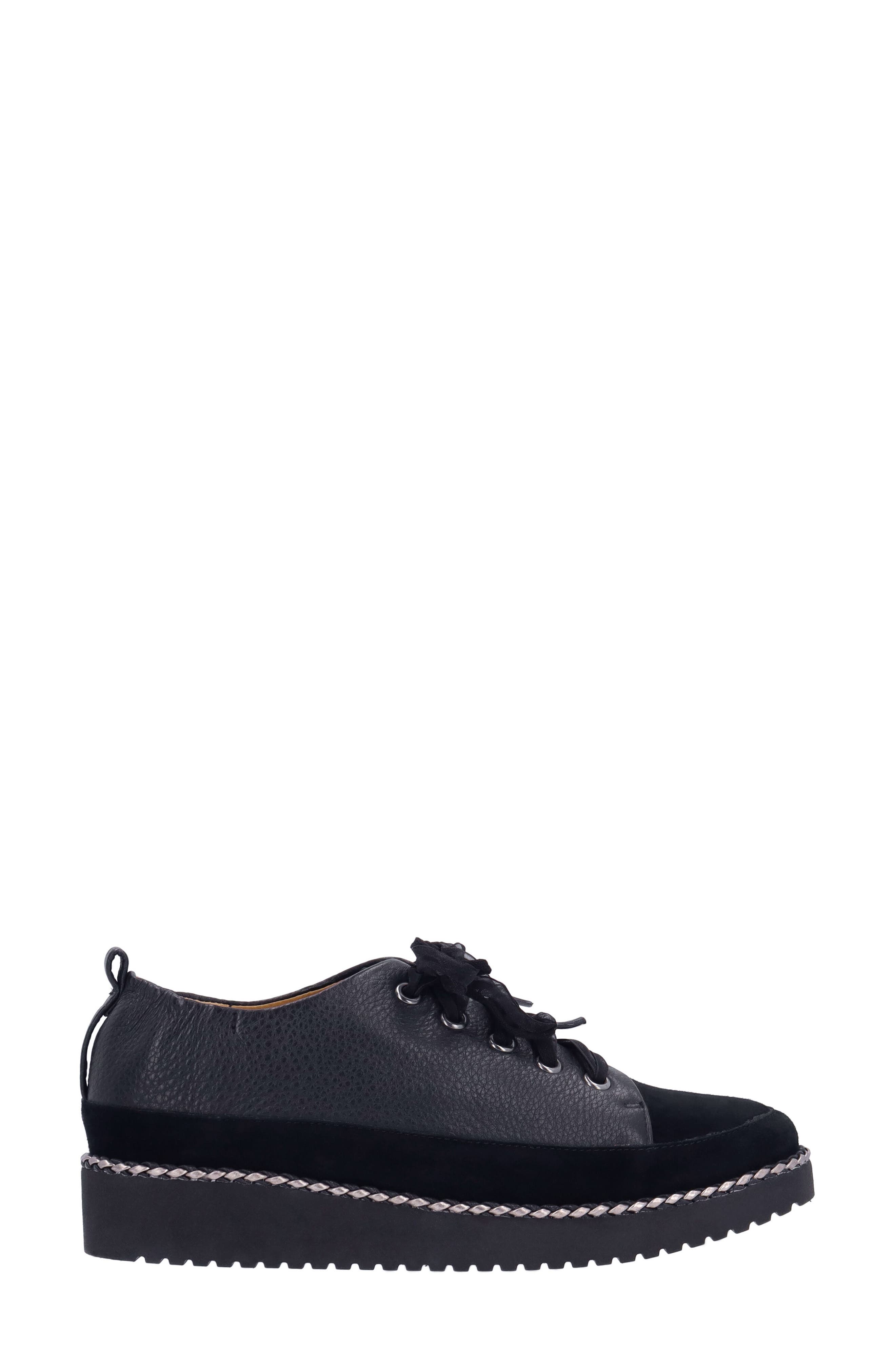 L'Amour des Pieds Zaina Platform Sneaker, Alternate, color, Black