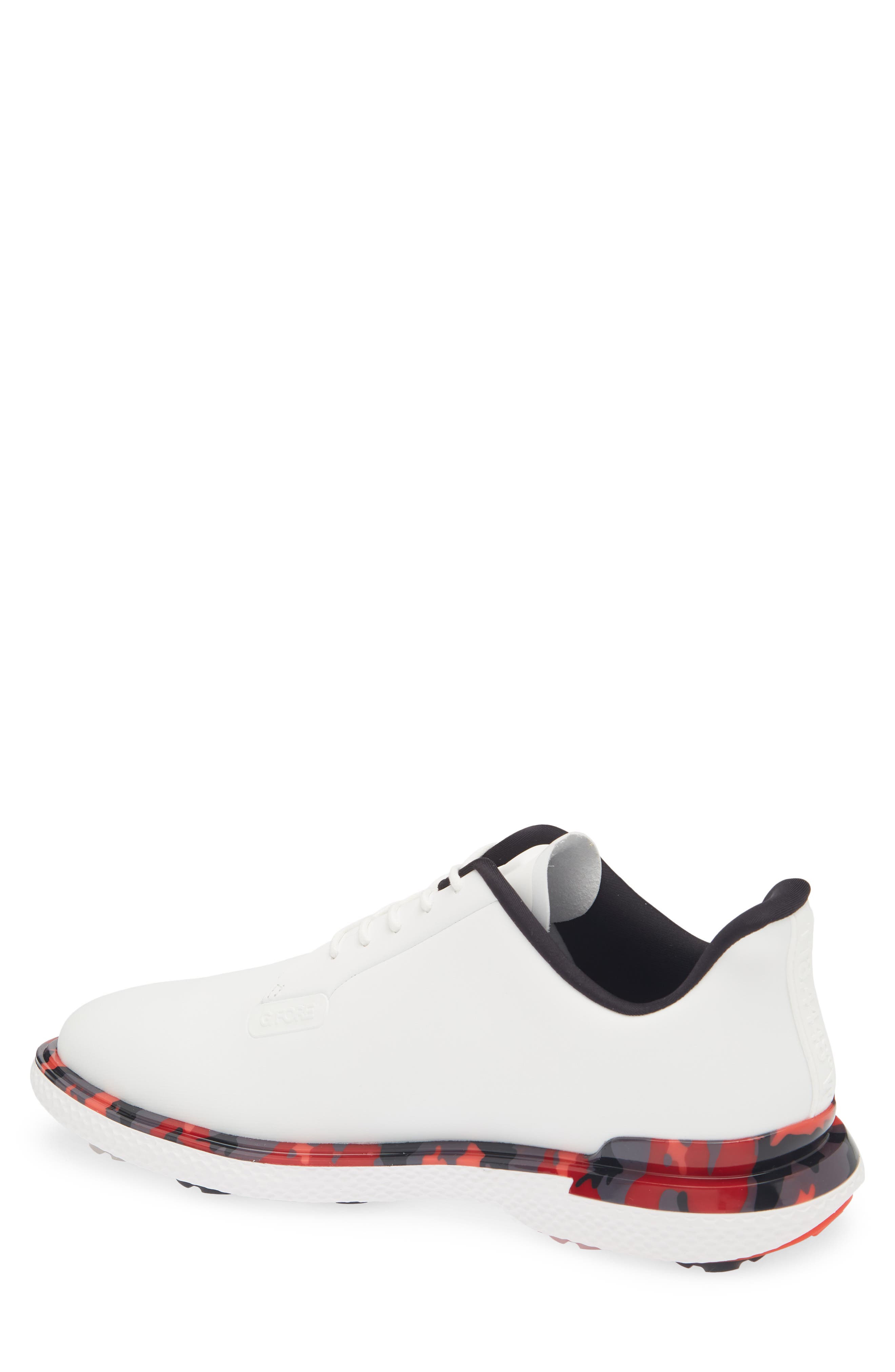 G/FORE Gallivanter Golf Shoe, Alternate, color, Snow / Lava