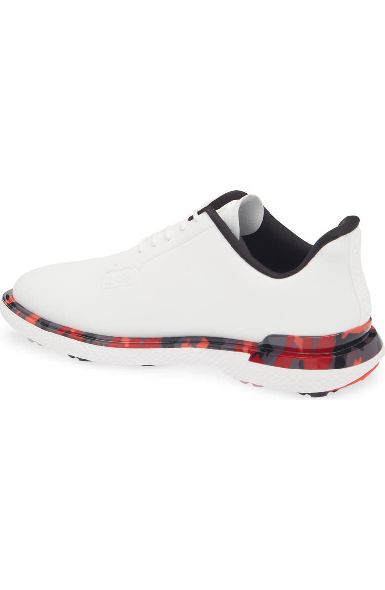 G/FORE Gallivanter Golf Shoe, Alternate, color, Snow / Lava