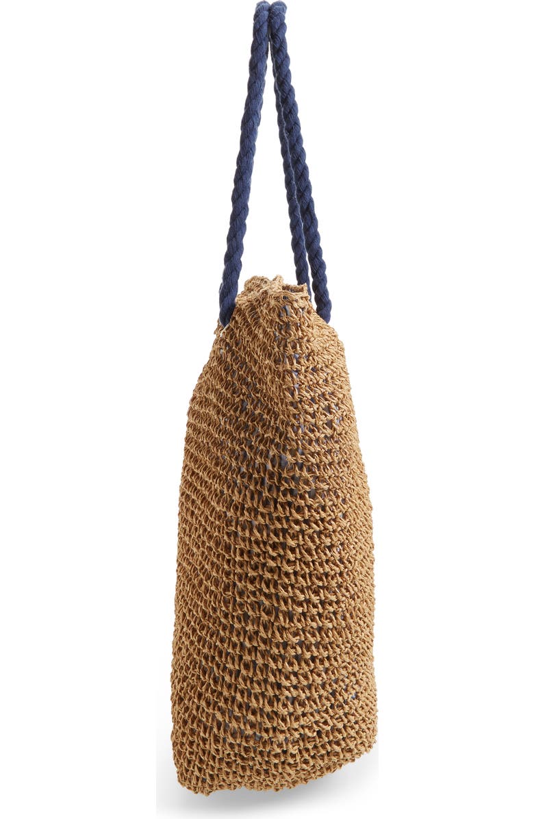 Cesca Rope & Straw Tote, Alternate, color,