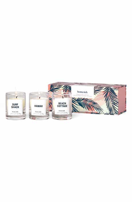 homesick Beach Vacay Mini Candle Trio