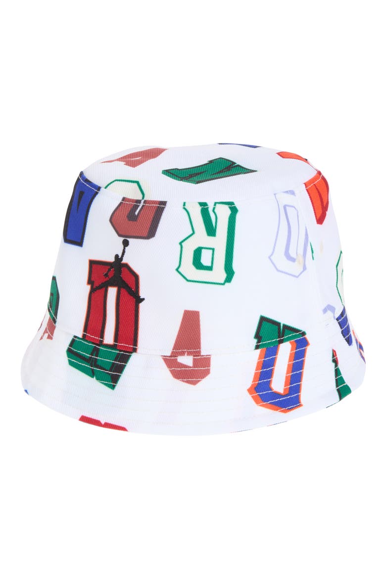 Kids' Jordan Signature Bucket Hat, Main, color, SAIL