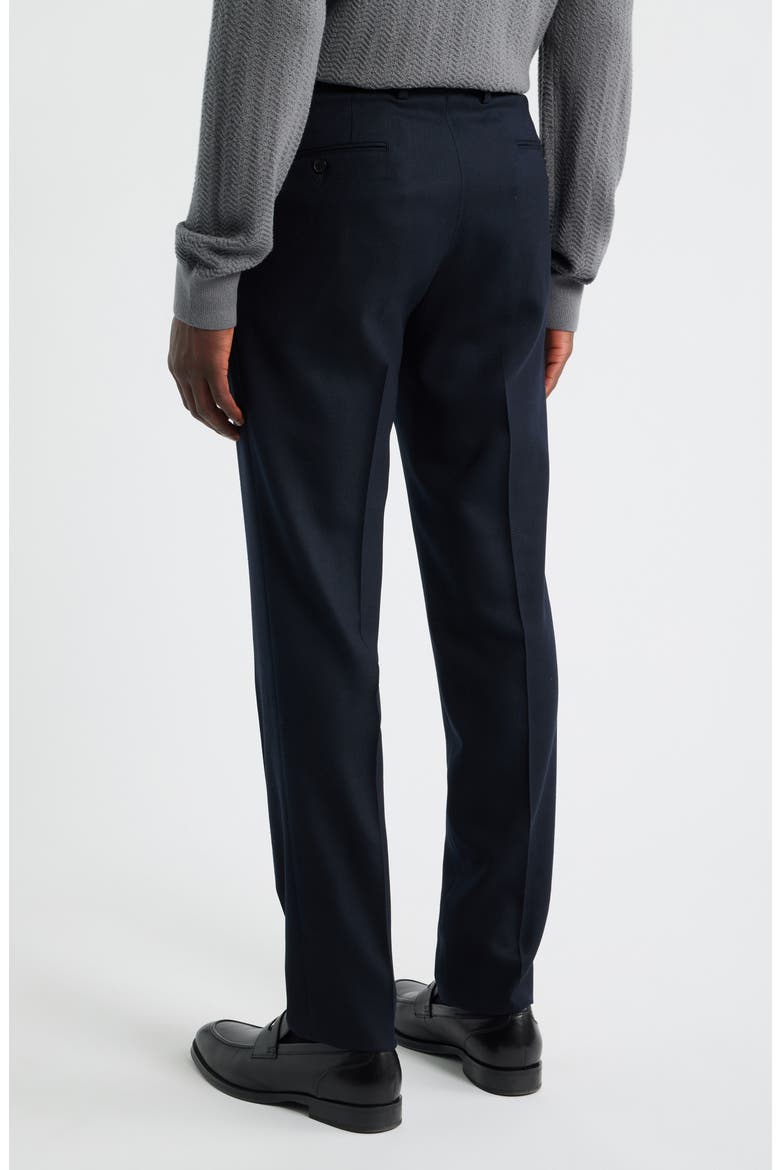 Luxury Performance Stretch Wool Suit Separate Pants, Alternate, color, NAVY