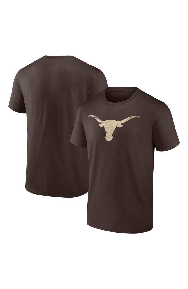 FANATICS Men's Fanatics Brown Texas Longhorns Express T-Shirt, Main, color, Brown
