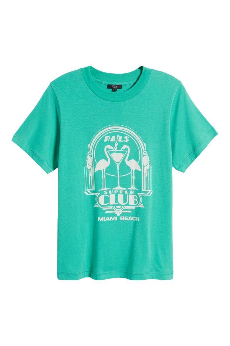 Miami Beach Relaxed Fit Graphic T-Shirt, Alternate, color, SUPPER CLUB