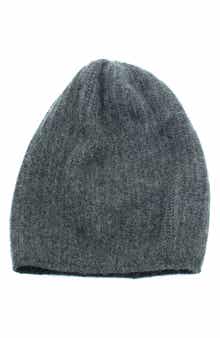 Portolano Rib Knit Cashmere Beanie