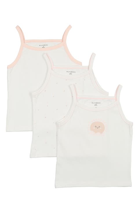 Kids' Assorted 3-Pack Cotton Undershirts (Toddler, Little Kid & Big Kid)