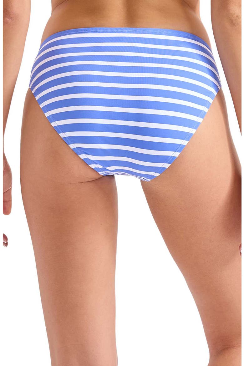 Coastline Stripe Hipster Bikini Bottoms, Alternate, color, PARADISO BLUE