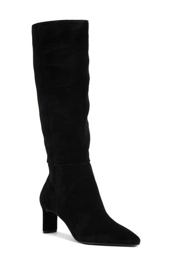 Dolce Vita Gannon Knee High Boot In Black