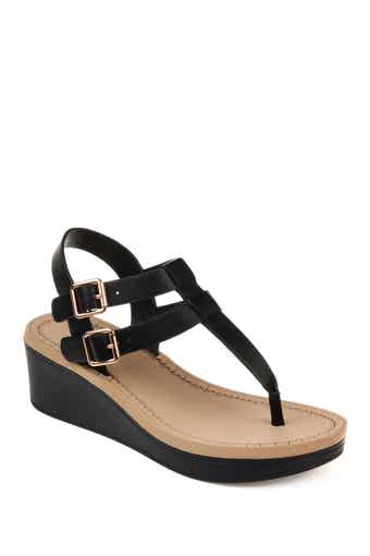 Journee Collection JOURNEE Bianca Wedge Sandal