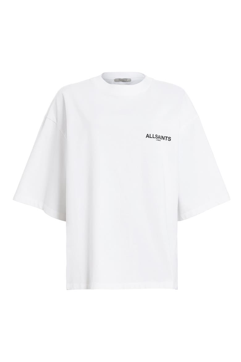 Guardian Amelie Oversize Cotton Graphic T-Shirt, Alternate, color, WHITE