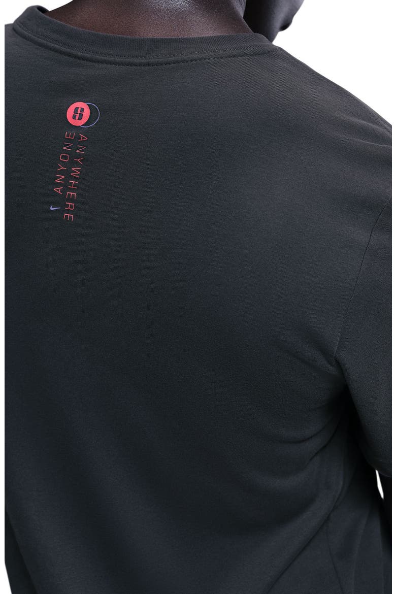 Sabrina Dri-FIT Basketball T-Shirt, Alternate, color, ANTHRACITE