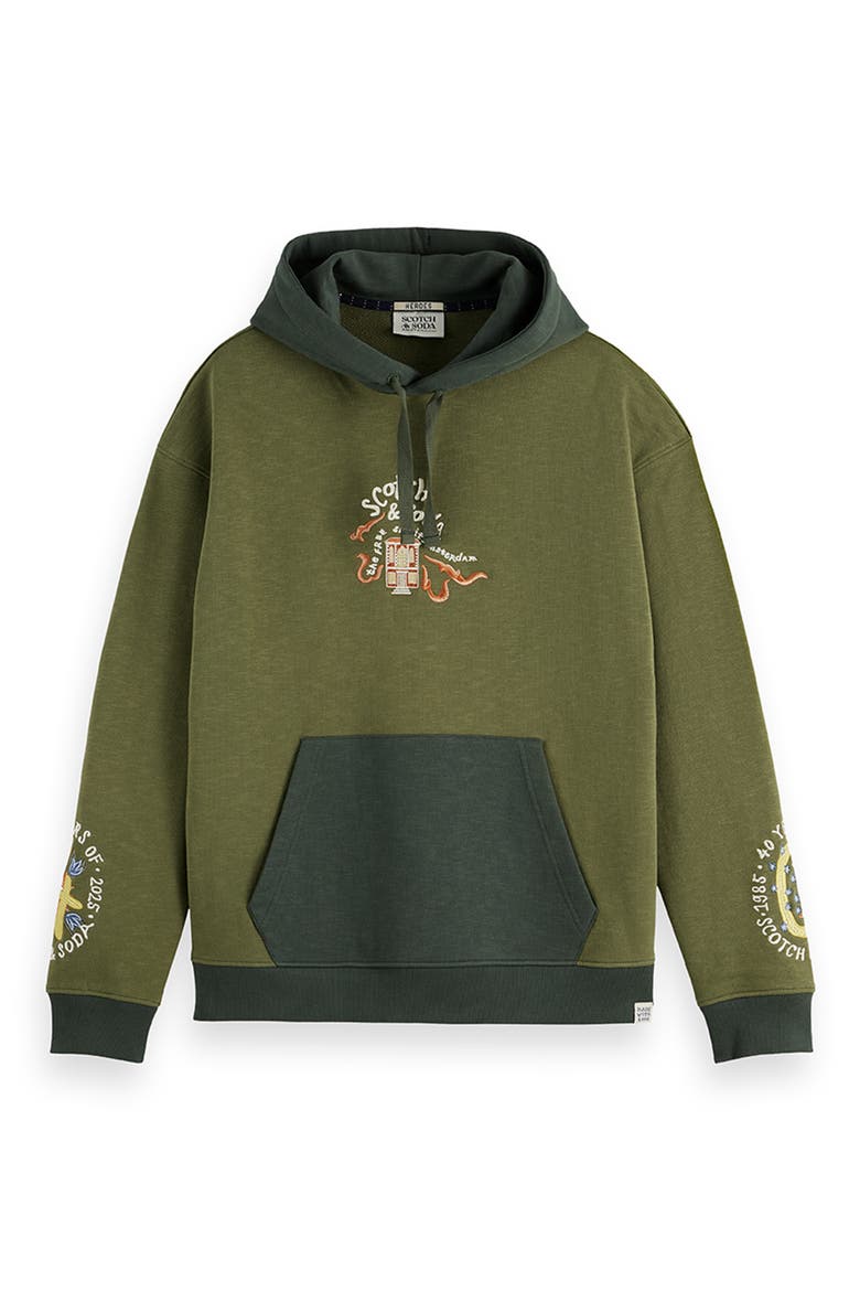 The 40th Anniversary Hoodie, Alternate, color, OLIVINE