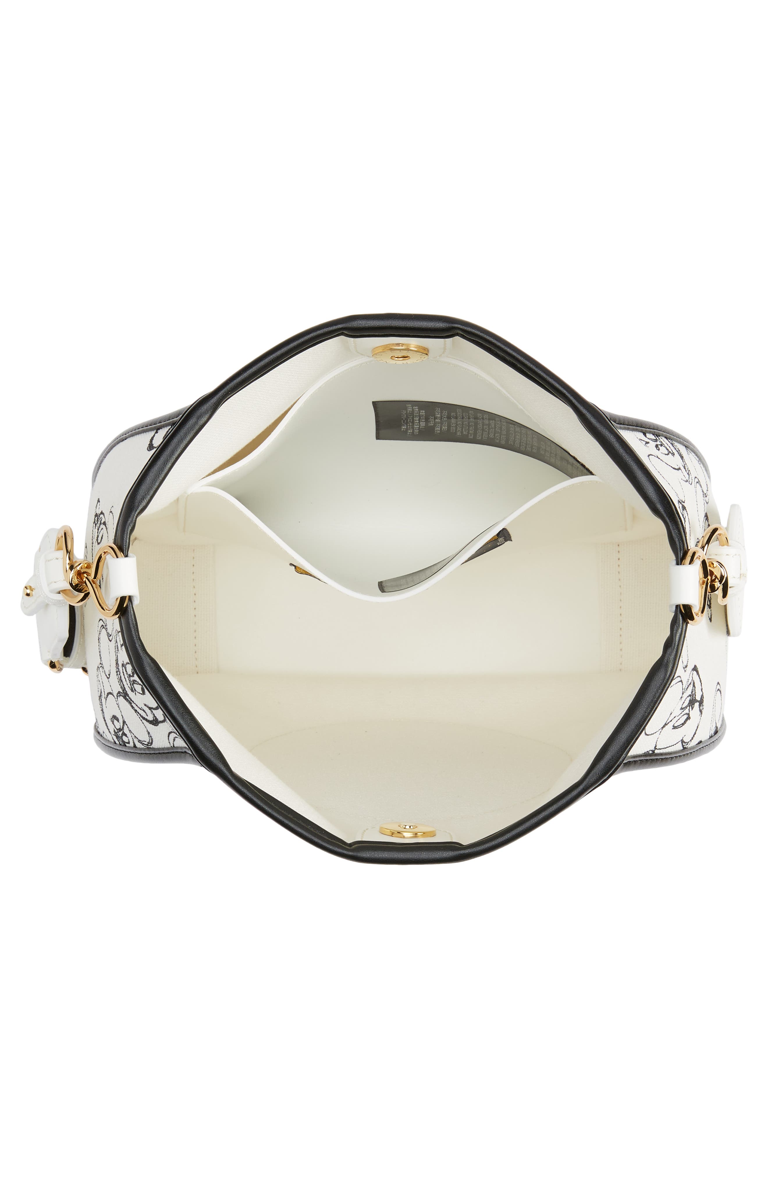 Stella McCartney x Fantasia Disney Mickey Mouse Print Canvas Crossbody Bag, Alternate, color, 