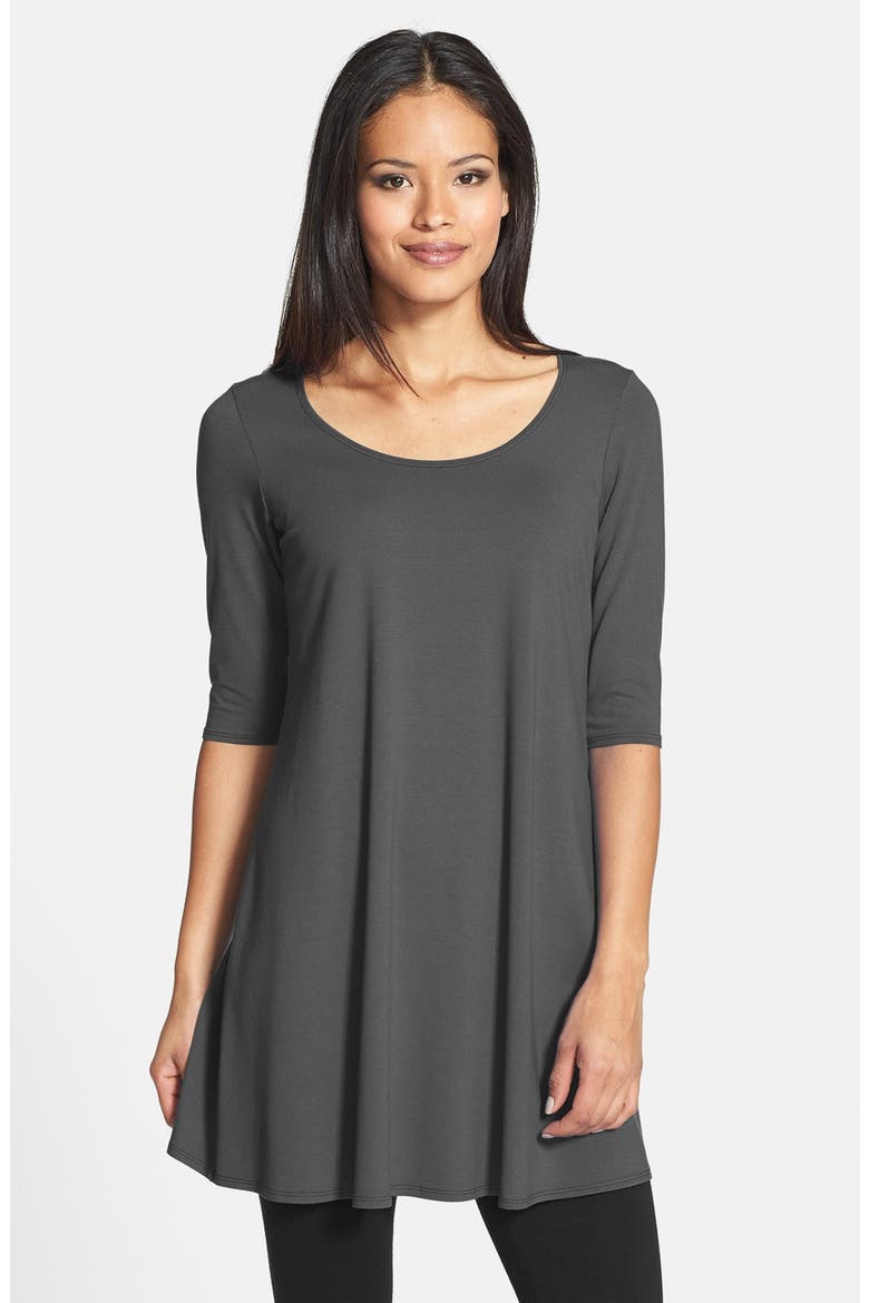 Elbow Sleeve Tunic, Main, color, SLATE