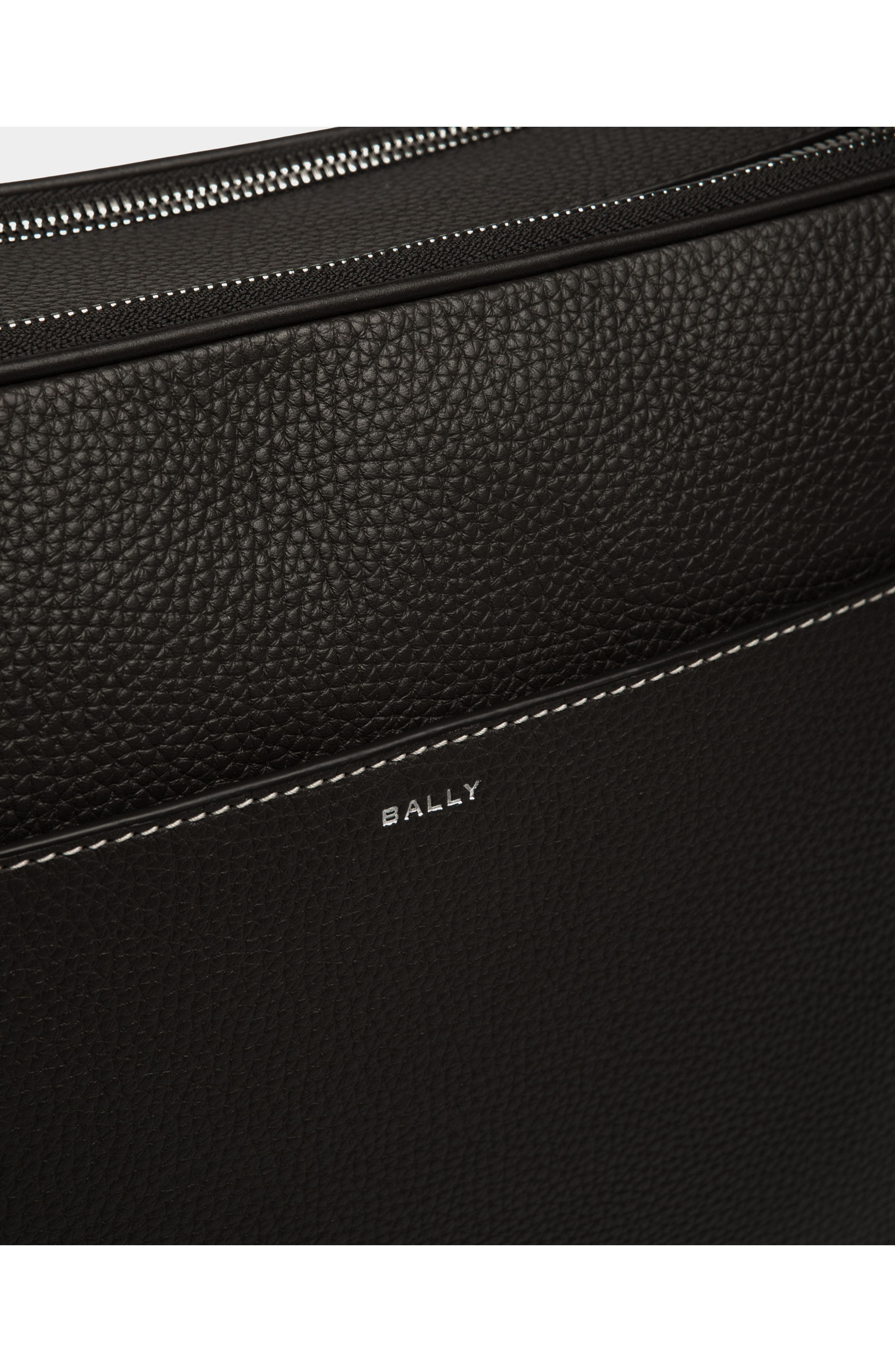 Bally Oeden Crossbody Bag, Alternate, color, Black