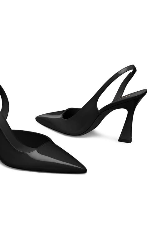 Stuart Weitzman Vinnie 85 D'orsay Slingback Pump In White