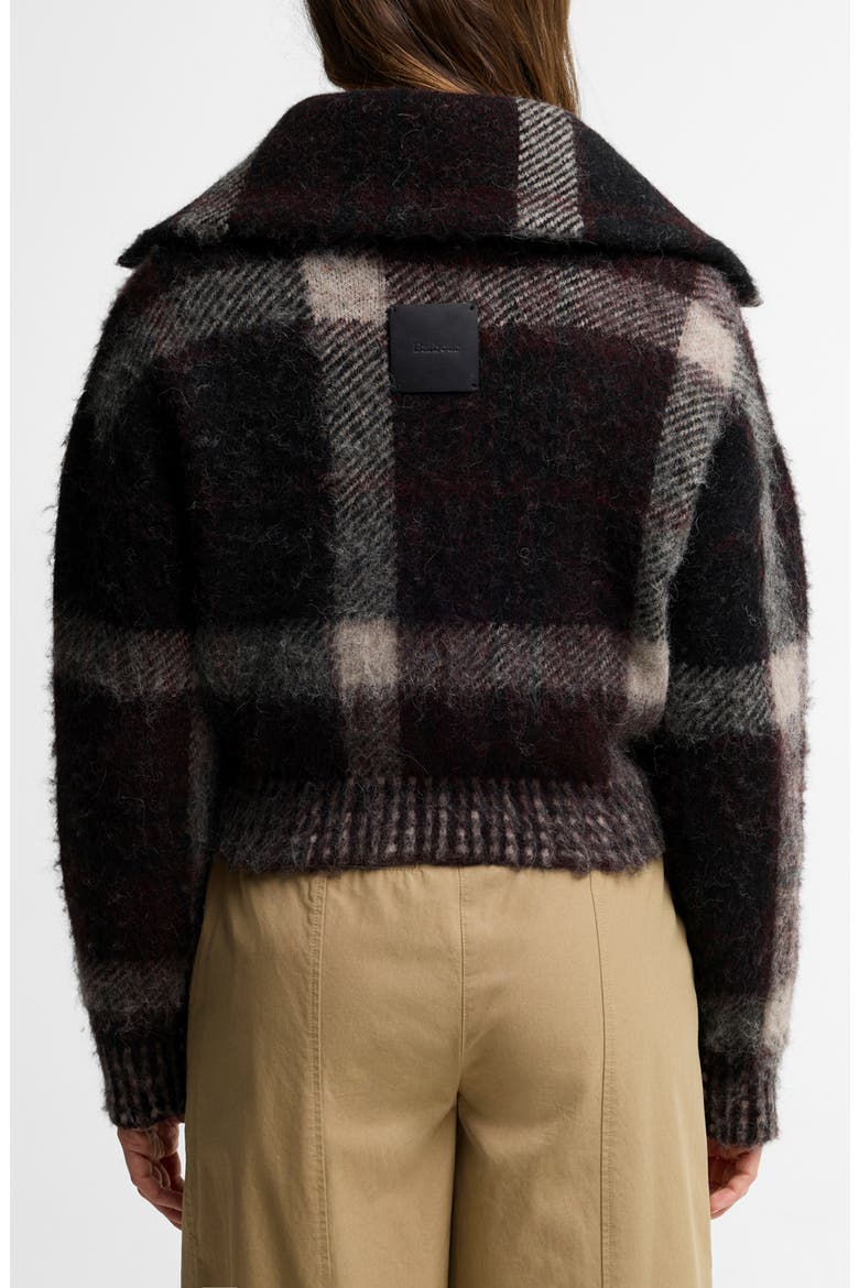 Carville Plaid Knitted Jacket, Alternate, color, MULTI